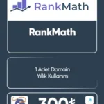 Rank Math Satın Al - 1 Yıllık