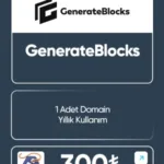 Generateblocks PRO Satın Al - 1 Yıllık