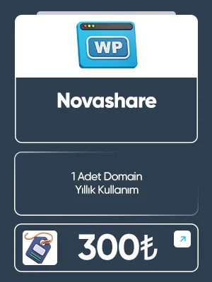 Novashare Satın Al - 1 Yıllık