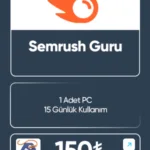Semrush Guru Satın Al