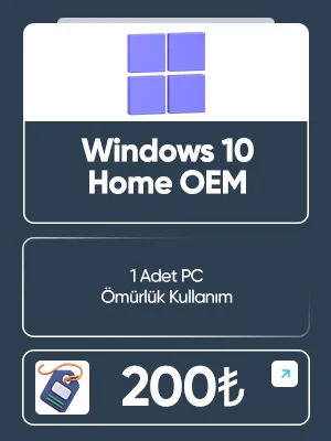 Windows 10 Home Satın Al (OEM)