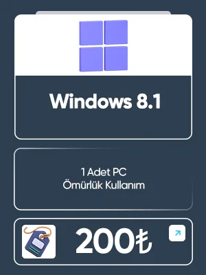 Windows 8.1 Satın Al