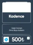 Kadence Lisansı - SepetX